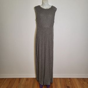 Free People Sabrina Maxi High Slit Dress size Large